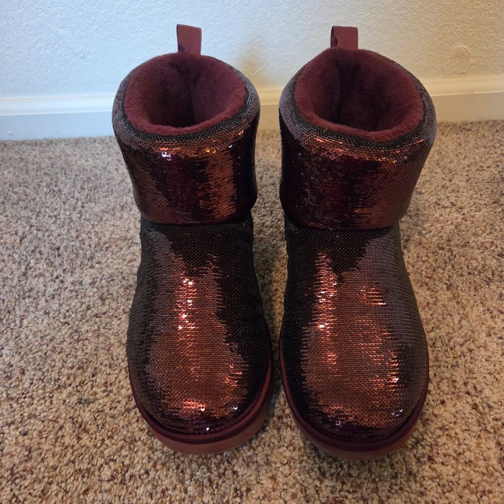 Sequin Uggs size 10